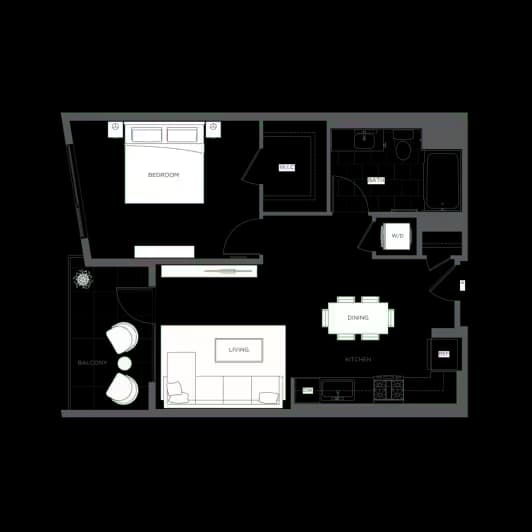 A2 860 floor plan