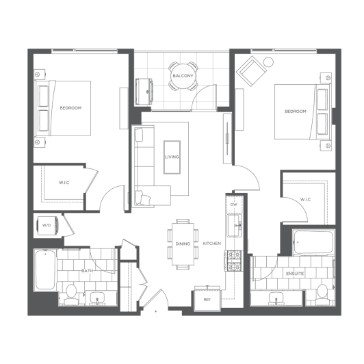 B2 610 floor plan
