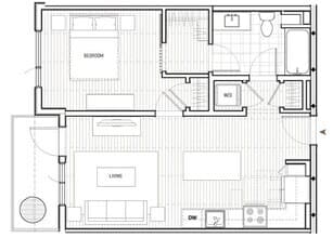 A1 312 floor plan