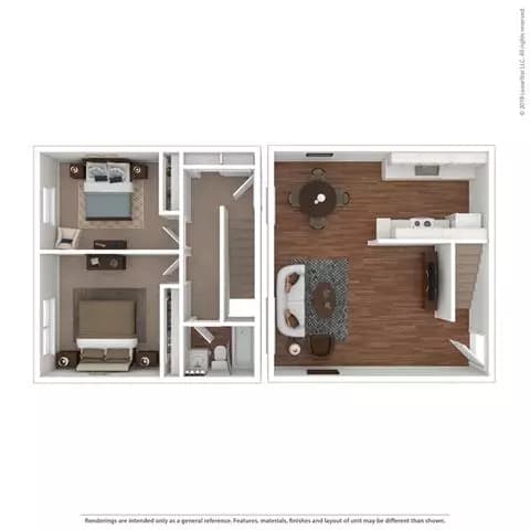 The Monterey Pine 836-F floor plan