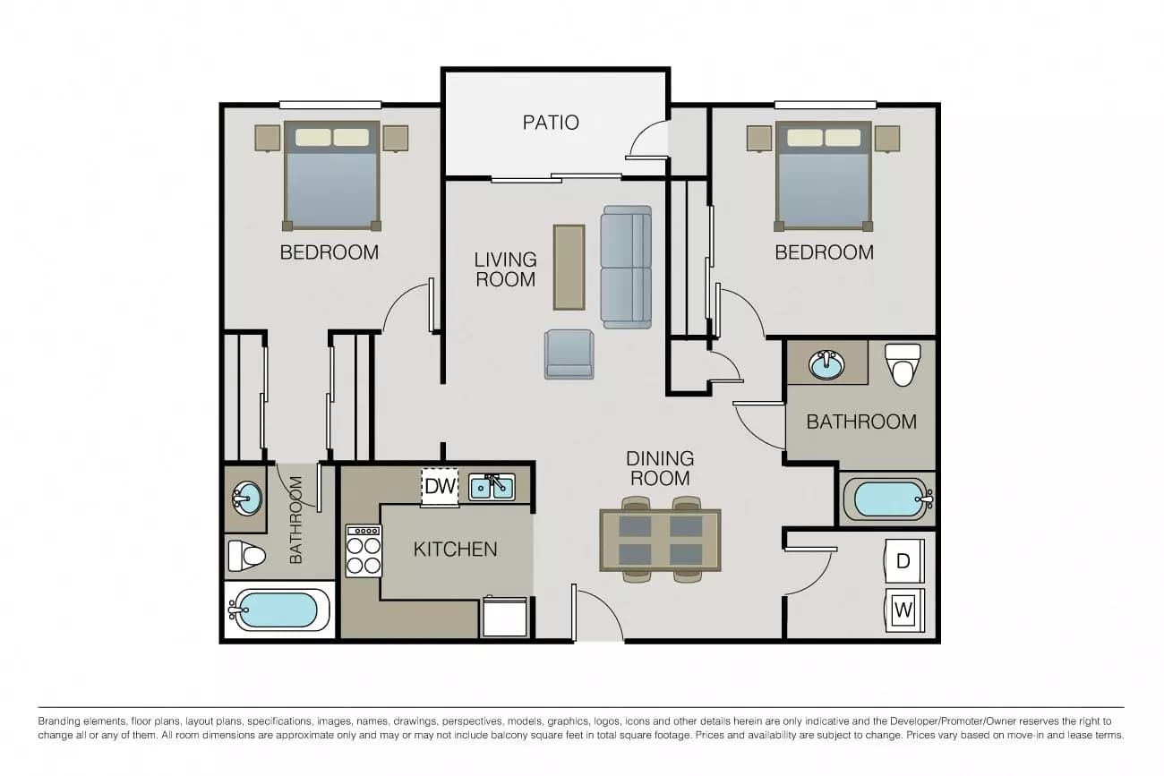 Bella Sole 04-110 floor plan