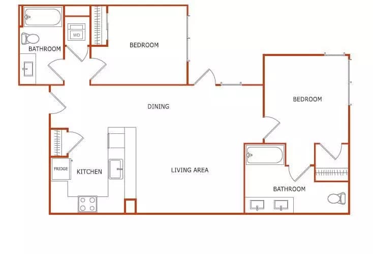 C3 Loft 619 floor plan