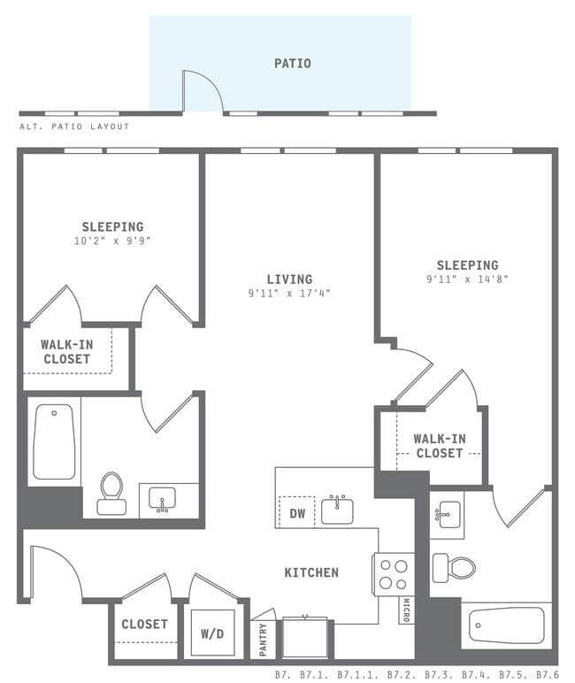 B5 322 floor plan