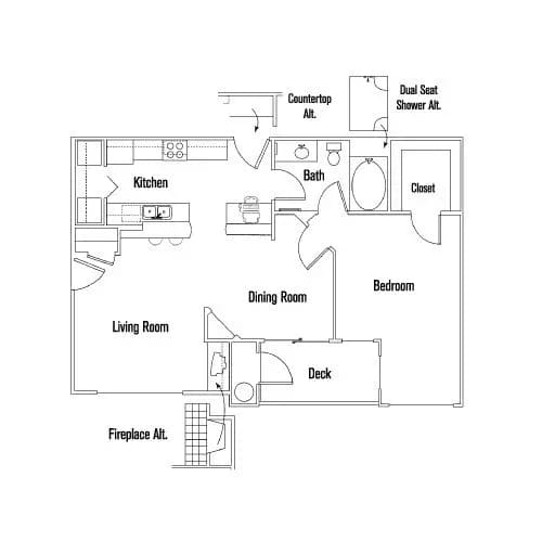 Debussy 007-G7104 floor plan