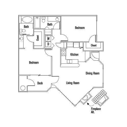 Bach 016-201 floor plan