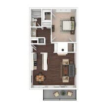 1x1 15-07 floor plan