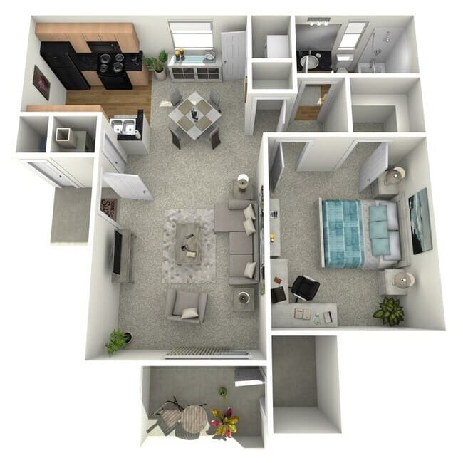 Timberline 147 floor plan
