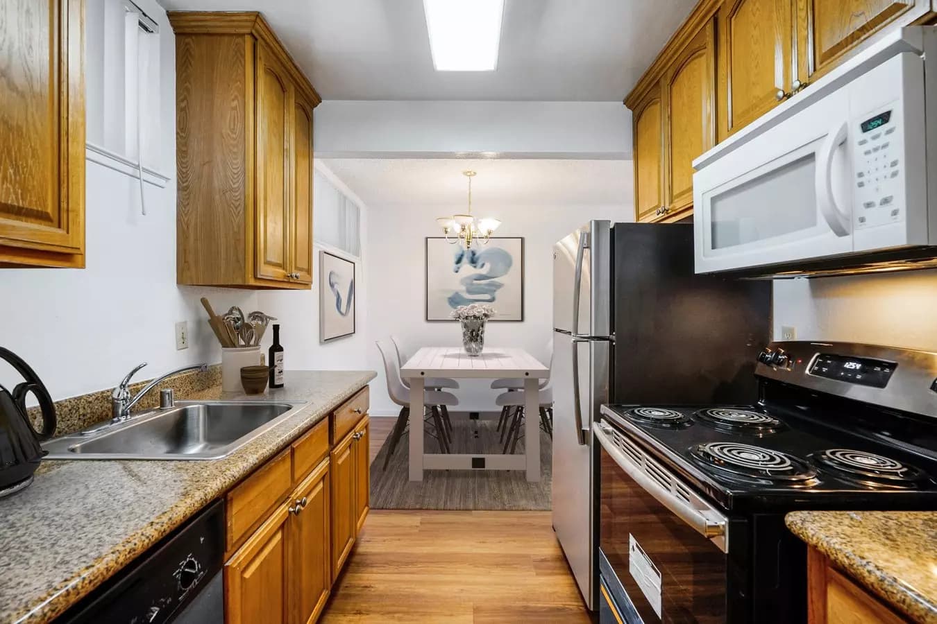 1 Bed, 1 Bath Model floor plan