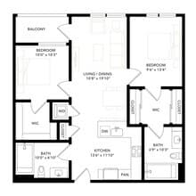 B2 211 floor plan