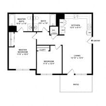 Lily 2-2324 floor plan