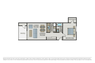 1 Bed • 1 Bath
3D Tour 01057C floor plan