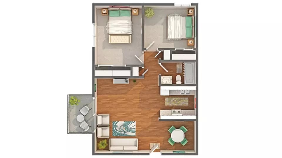 Unit 64 64 floor plan
