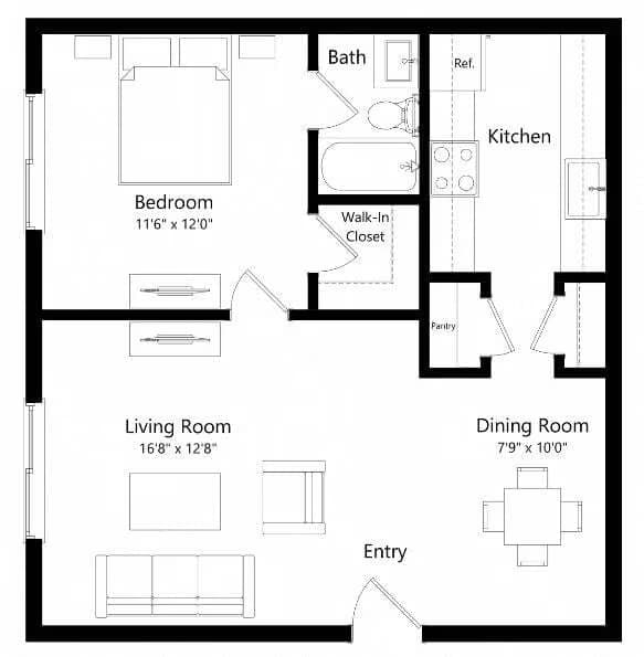 A16-P PB015 floor plan