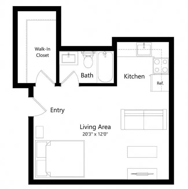 S2-P PE206 floor plan