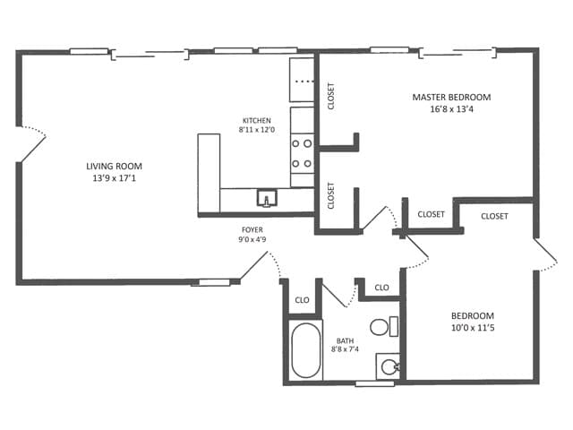 Cottage D 19 floor plan