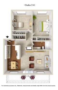 Osaka 18S floor plan