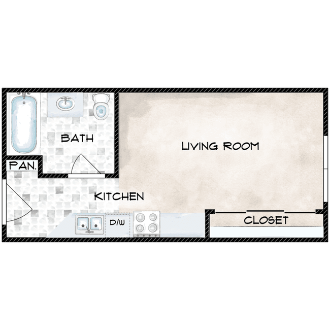 A5 floor plan