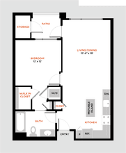 Plan 1E 241 floor plan