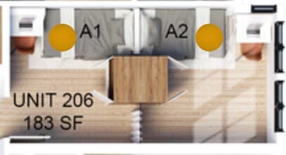 Co-Living B Standard-Shared floor plan