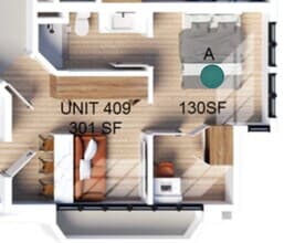Master Suite Super-Private floor plan