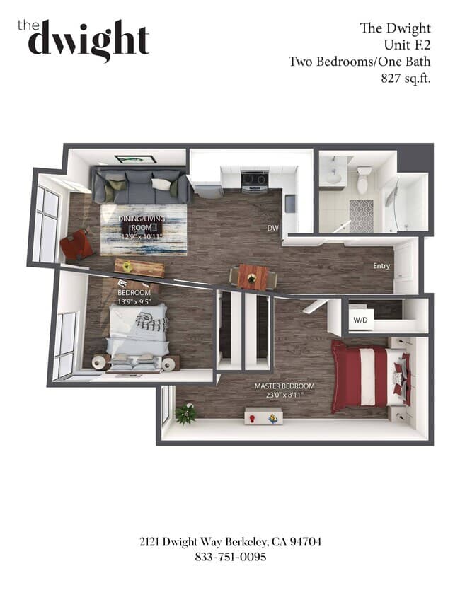 F.2 305 floor plan