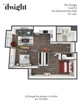 F.2 405 floor plan