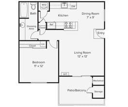 A1 00G-157 floor plan