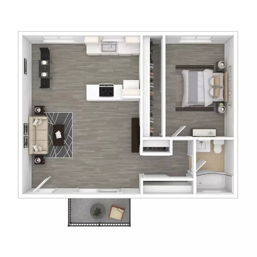 Plan A1 06 floor plan