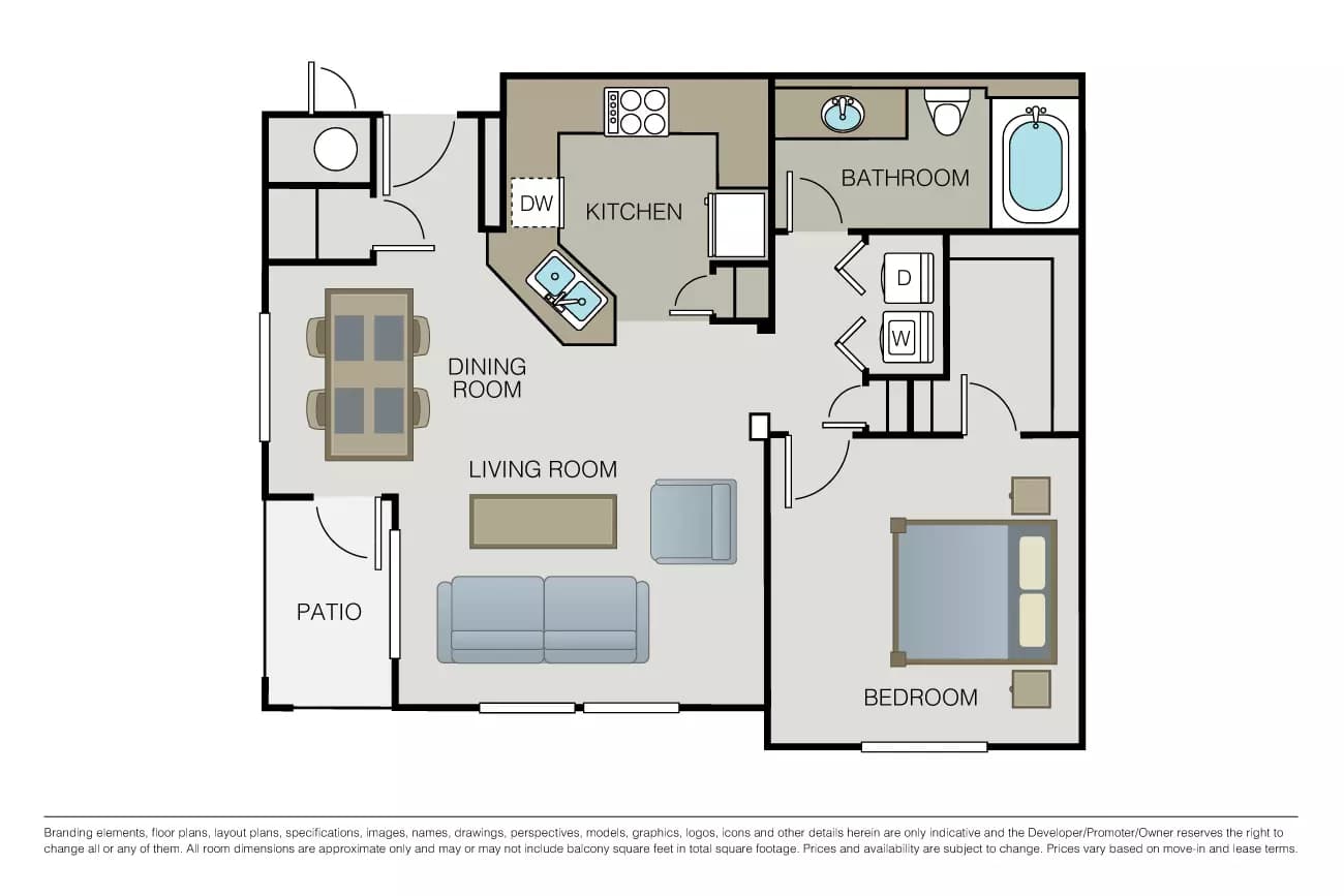 Unit MC08836 MC08836 floor plan