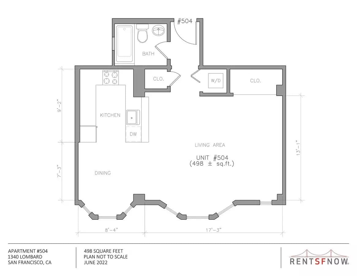 Unit - - floor plan