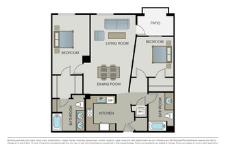 The Metro 434 floor plan