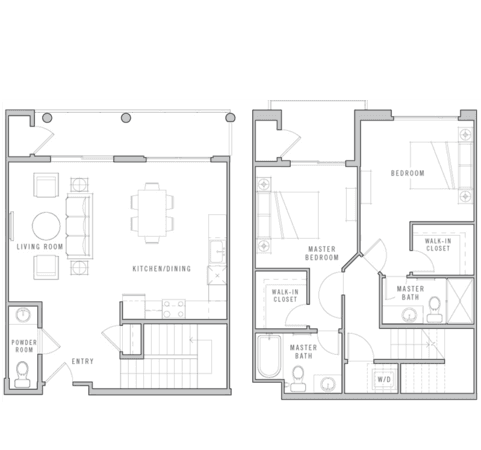 Penthouse 1 C617 floor plan