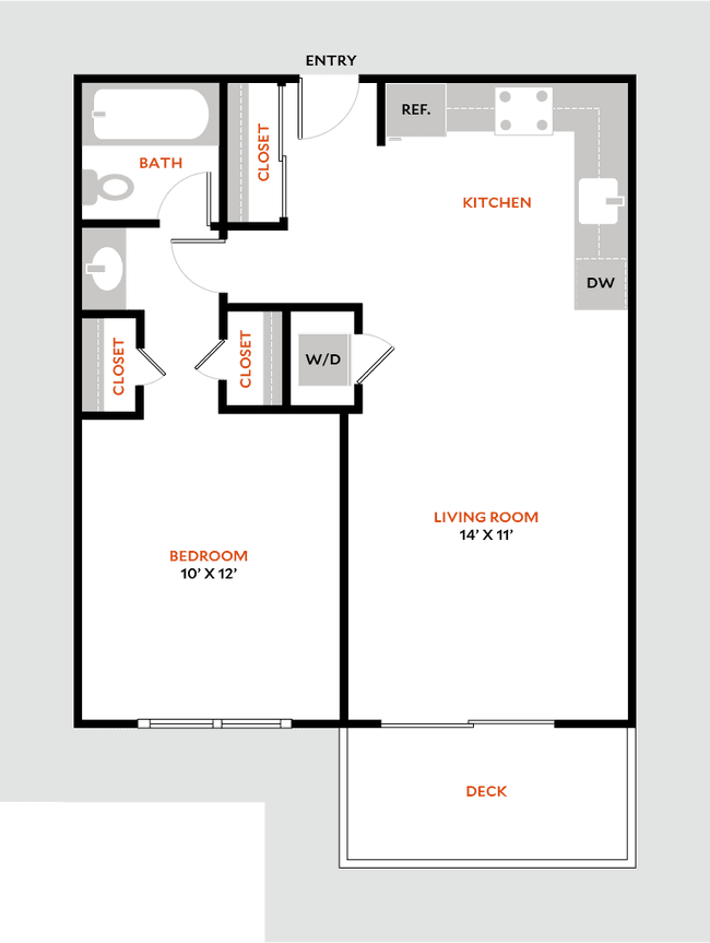 Plan 1C 314 floor plan