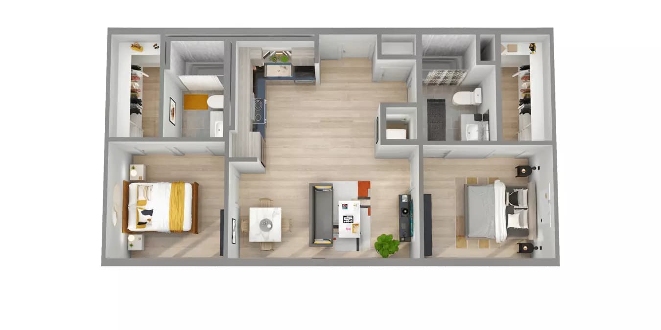 B1 517 floor plan