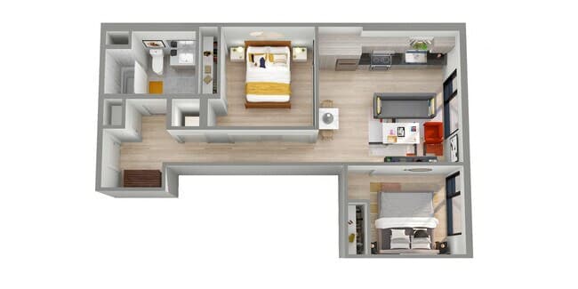 B2 203 floor plan