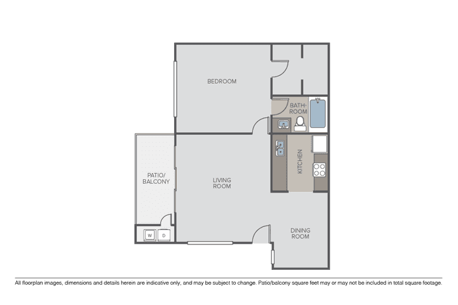 1 Bed • 1 Bath
3D Tour 008 floor plan