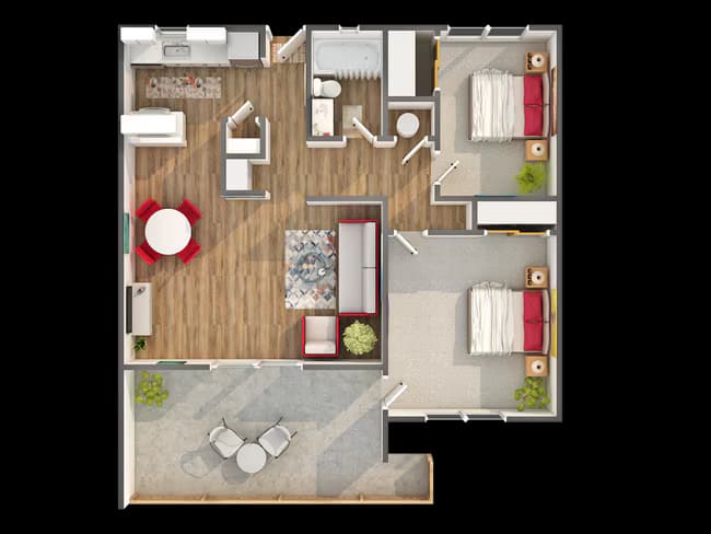 Unit 179 12-112 floor plan
