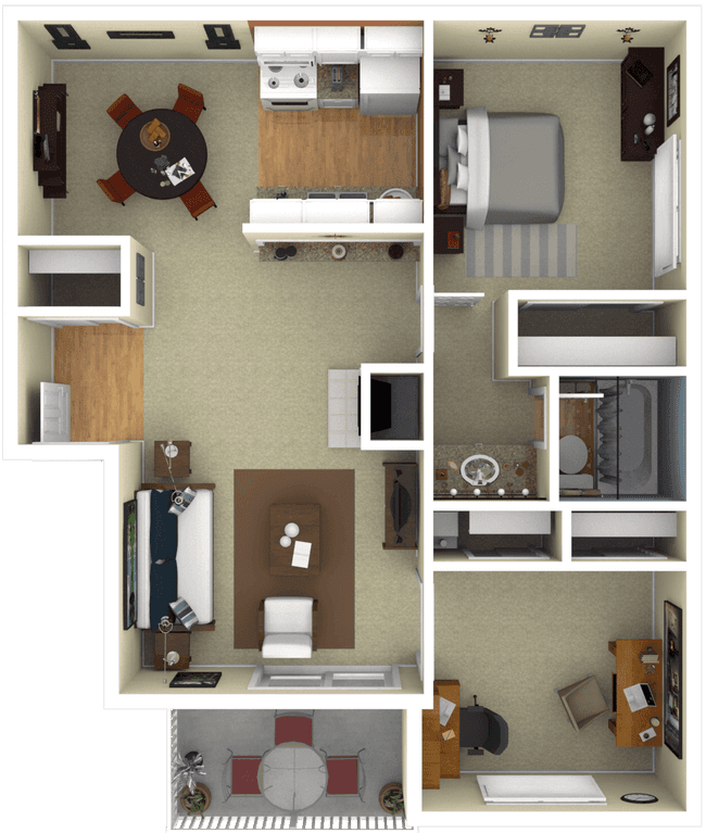 Residence 2 C009 floor plan