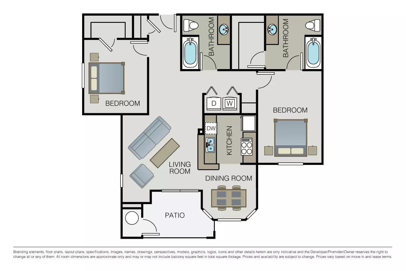 The Palermo 011734 floor plan