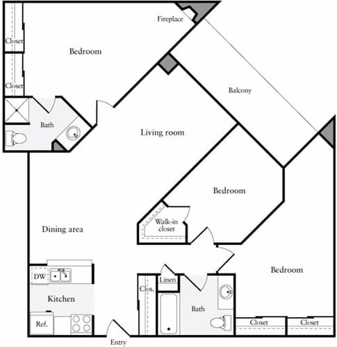 3+ Bedrooms D 06-6308 floor plan