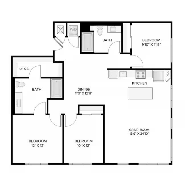 The Fallon 576B floor plan