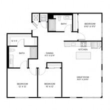 The Fallon 476B floor plan
