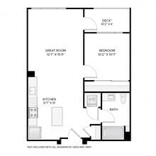 The Franklin 450A floor plan