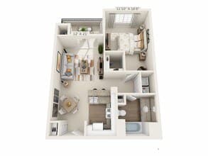 Florencia 101 floor plan
