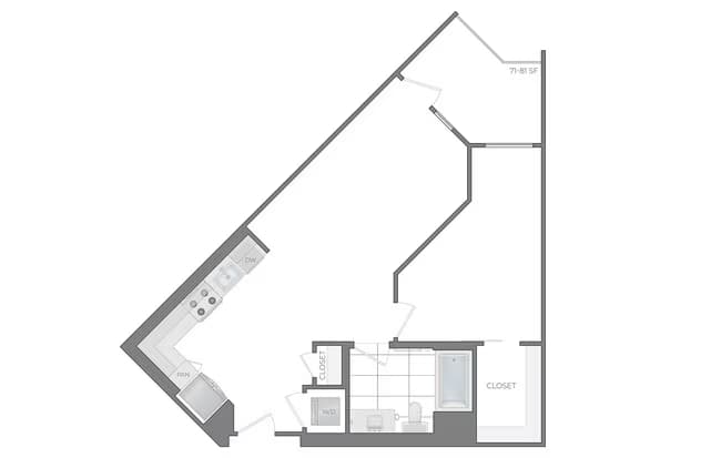 A1 1-3075 floor plan