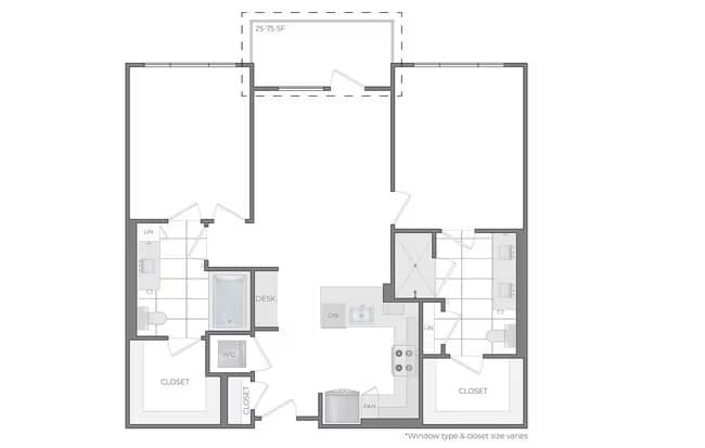 B2 1-3069 floor plan