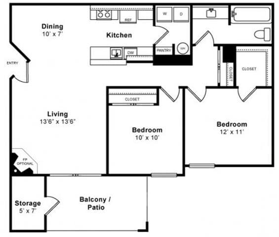 Santa Clara 25-102 floor plan