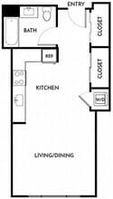 Studio C 229 floor plan