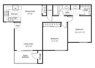 B1 172 floor plan