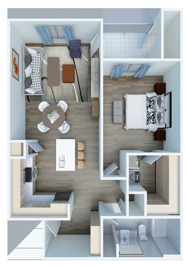 Campbell 13205 floor plan